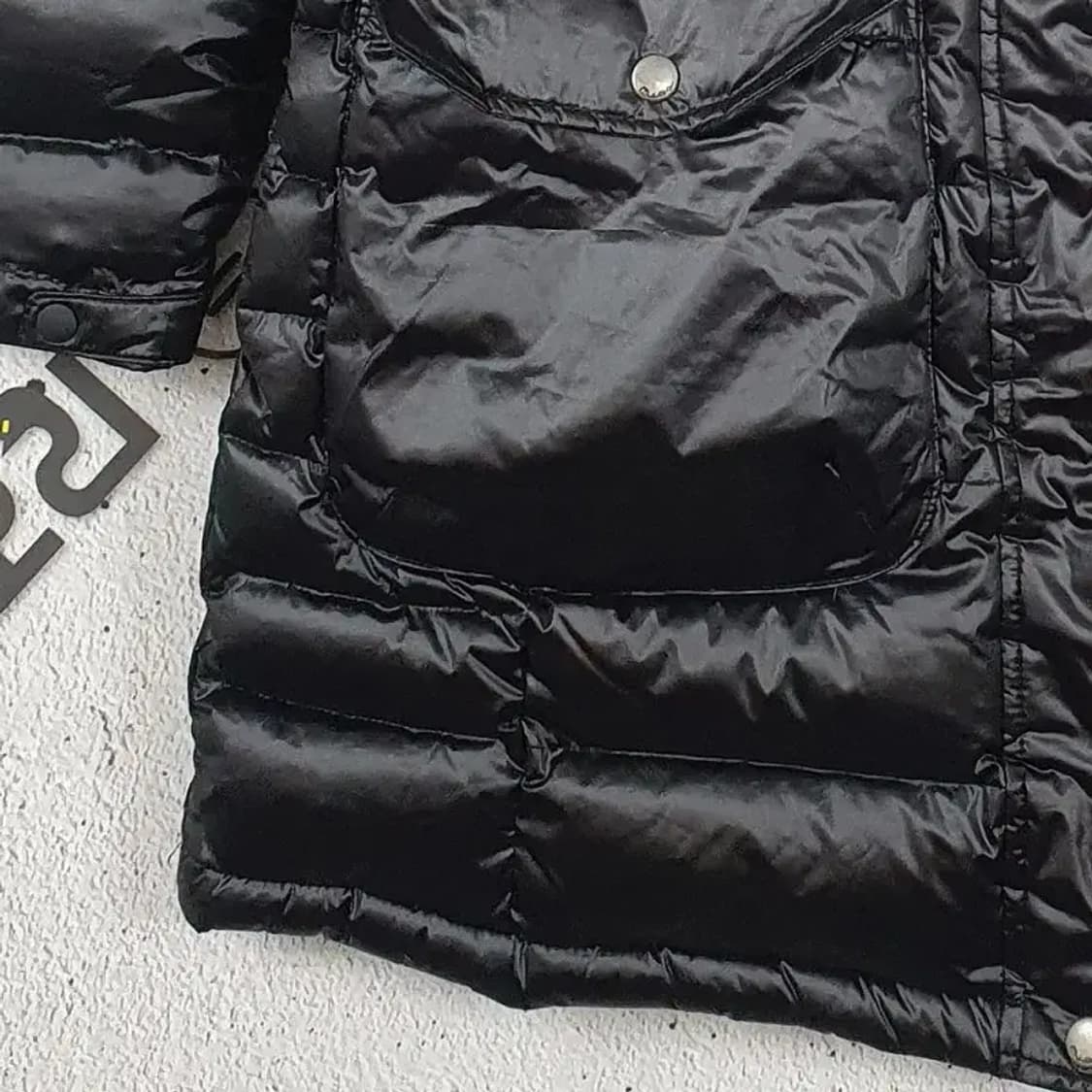 밀레 MILLET 구스다운 투웨이 여성 패딩 코팅 블랙 3400104 상품이미지7