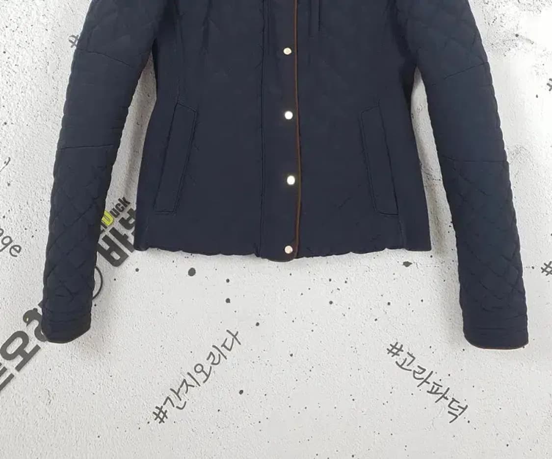 자라 우먼 ZARA 퀄팅 자켓 블랙 3400127 상품이미지5