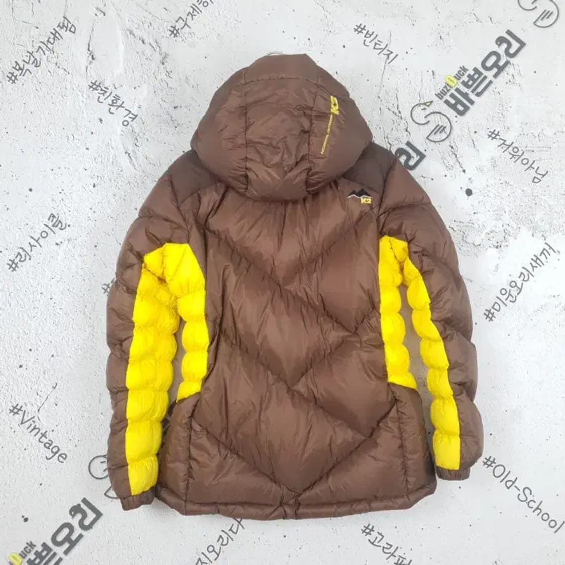 K2 구스다운 윈드스토퍼 800 여성 패딩 브라운 3400105 상품이미지2