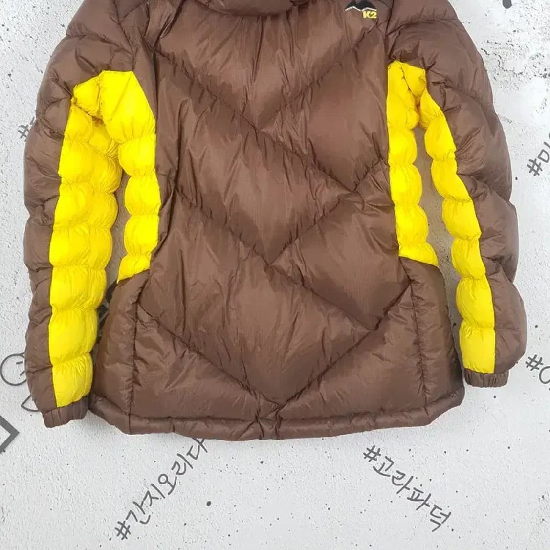 K2 구스다운 윈드스토퍼 800 여성 패딩 브라운 3400105 상품이미지8