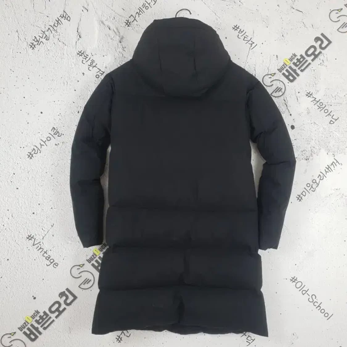 데상트 DESCENTE 여성 덕다운 롱패딩 블랙 3400119 상품이미지2