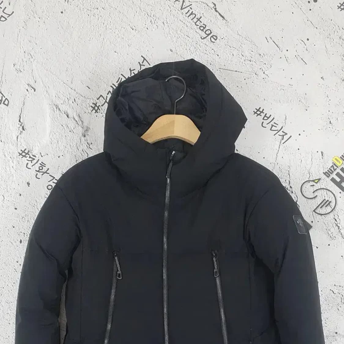 데상트 DESCENTE 여성 덕다운 롱패딩 블랙 3400119 상품이미지3