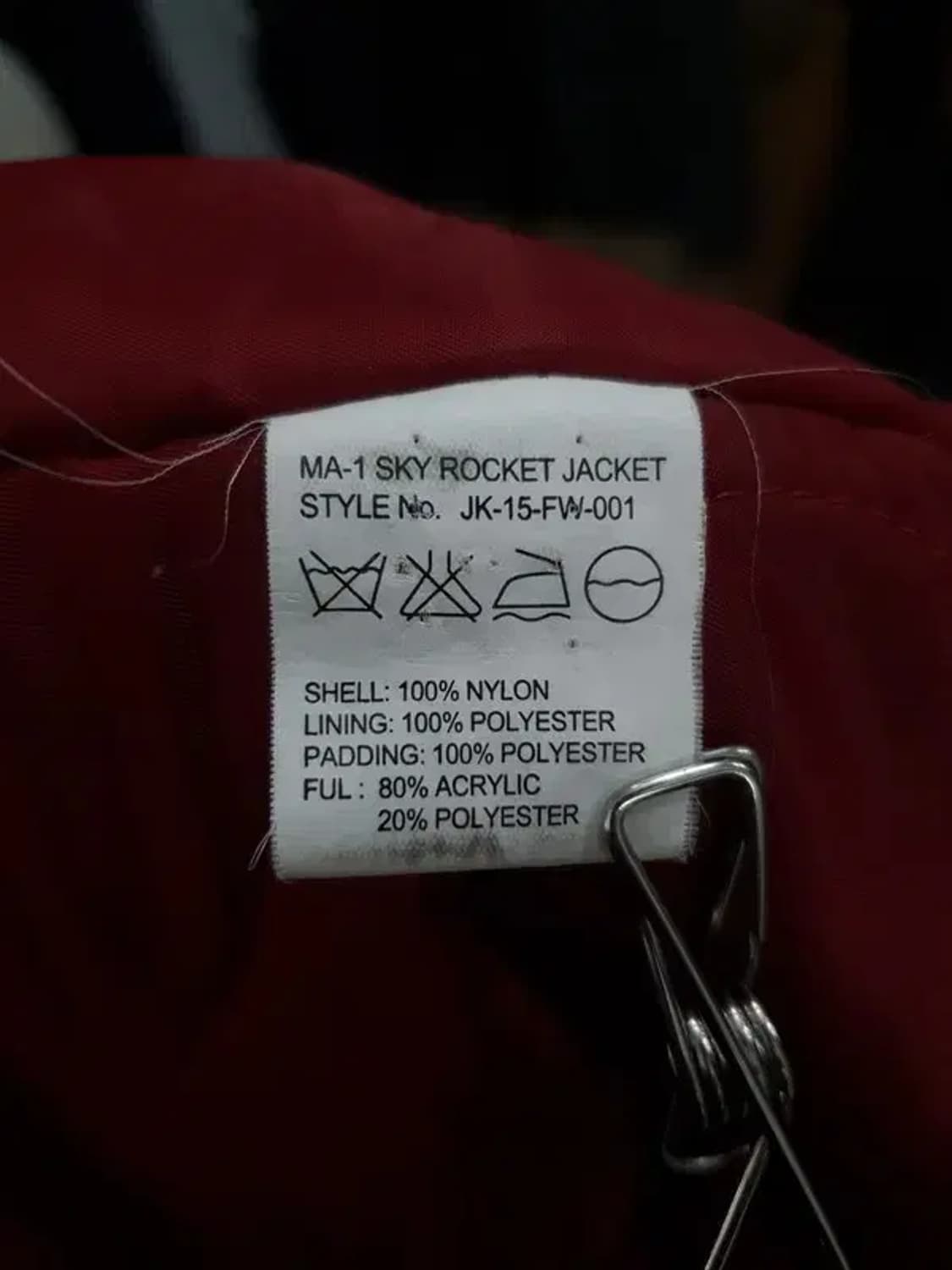 엑스톤즈 XTONZ 미군 파일럿 MA-1 봄버항공자켓 민트 3400074 상품이미지10