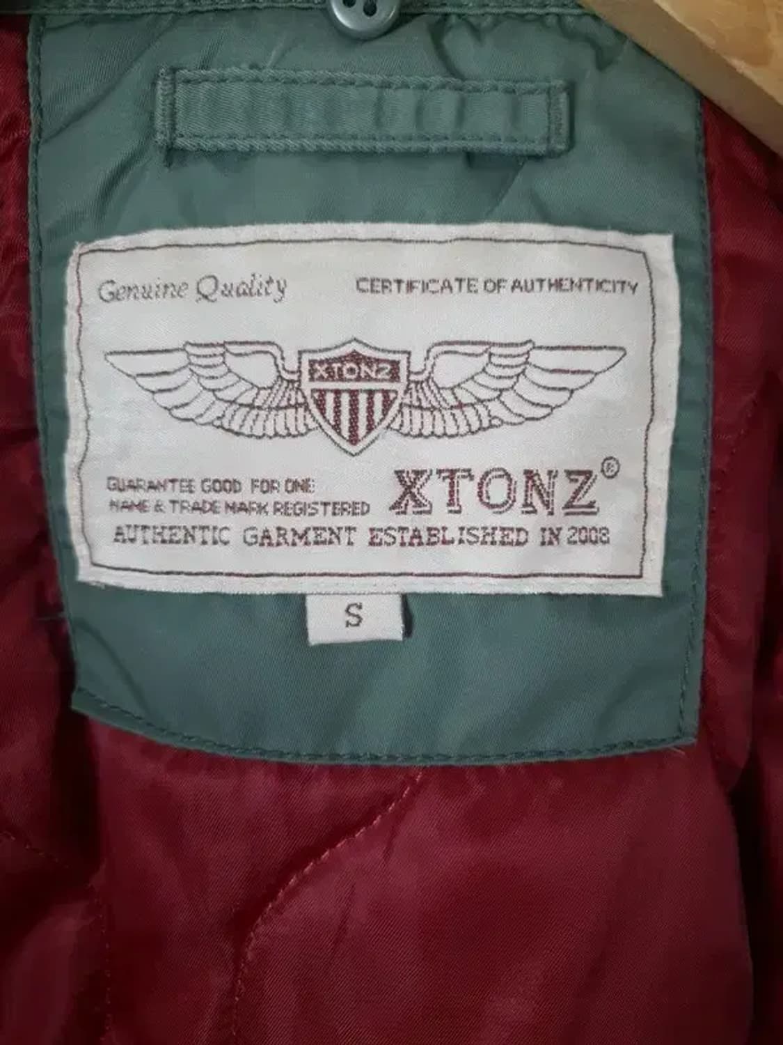 엑스톤즈 XTONZ 미군 파일럿 MA-1 봄버항공자켓 민트 3400074 상품이미지9