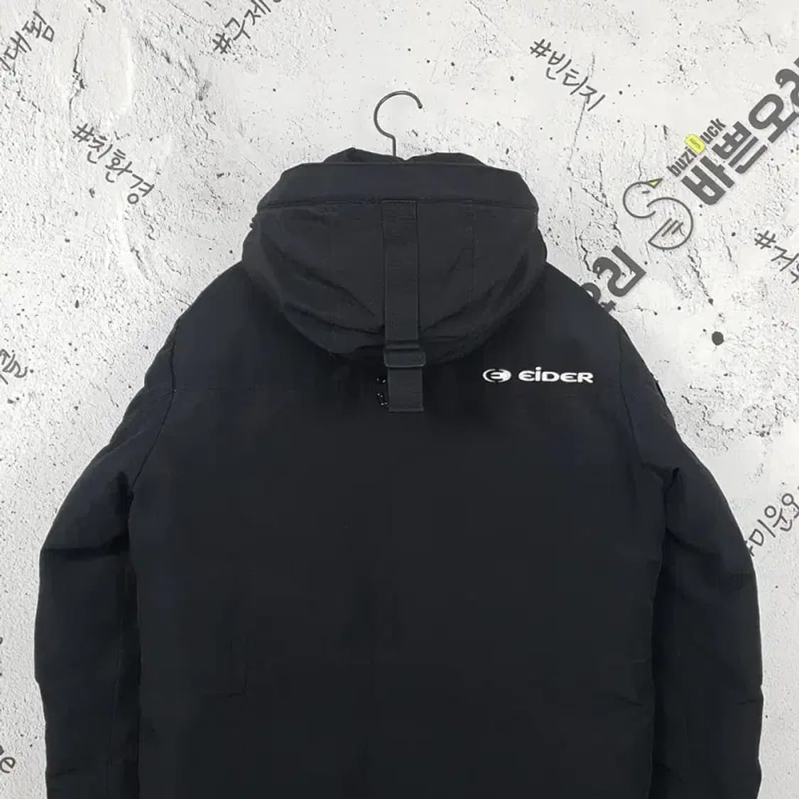 EIDER 아이더 미켈리 오리털 덕다운 패딩 자켓 블랙 3400096 상품이미지7