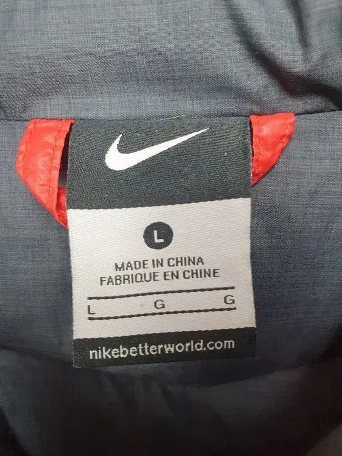 나이키 NIKE 블랙스우시 구스다운 패딩 레드 3400099 상품이미지9