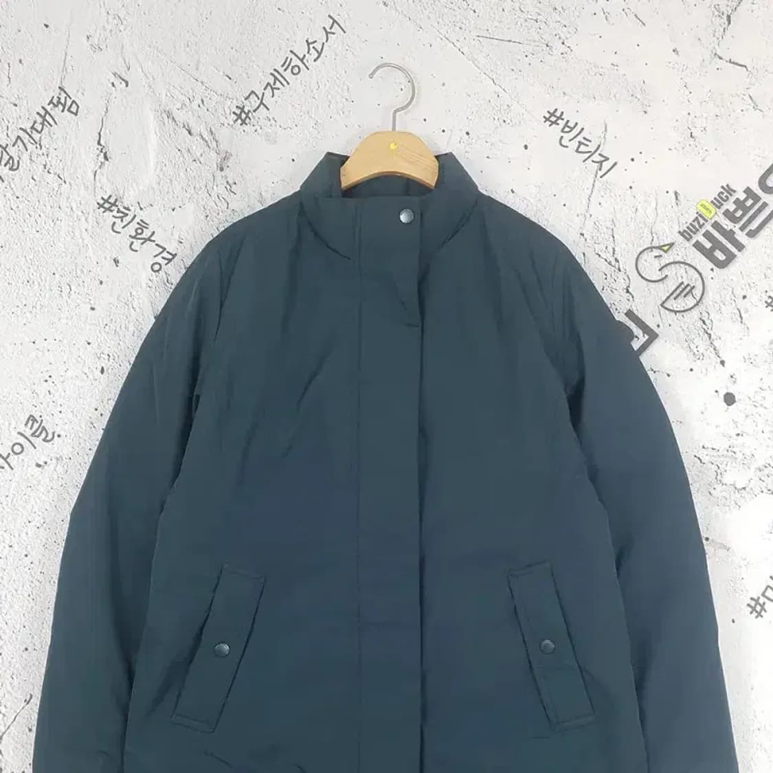 헨리코튼 골프 구스다운 코트 패딩 다크그린 3400115 상품이미지3