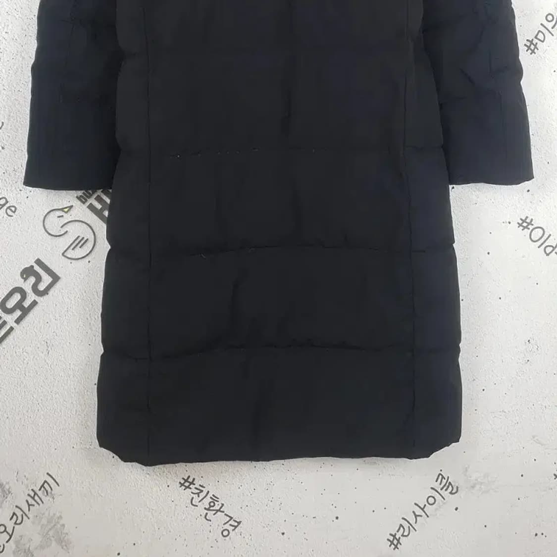 디스커버리 DISCOVERY 구스다운 롱패딩 블랙 3400116 상품이미지8