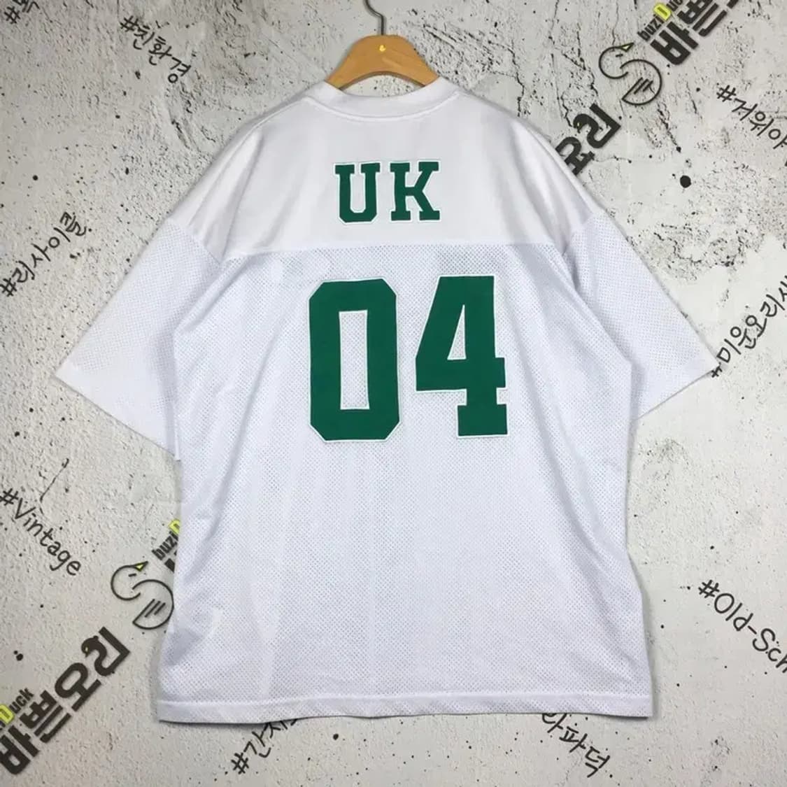 프리덤 FREEDOM 메쉬 럭비 유니폼 화이트 XL 1000509 상품이미지2