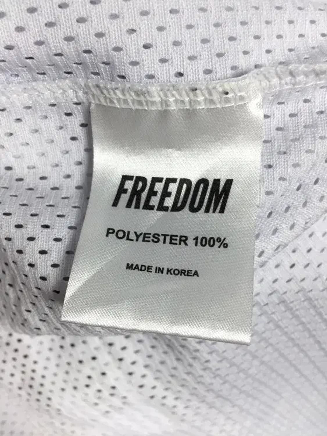 프리덤 FREEDOM 메쉬 럭비 유니폼 화이트 XL 1000509 상품이미지9