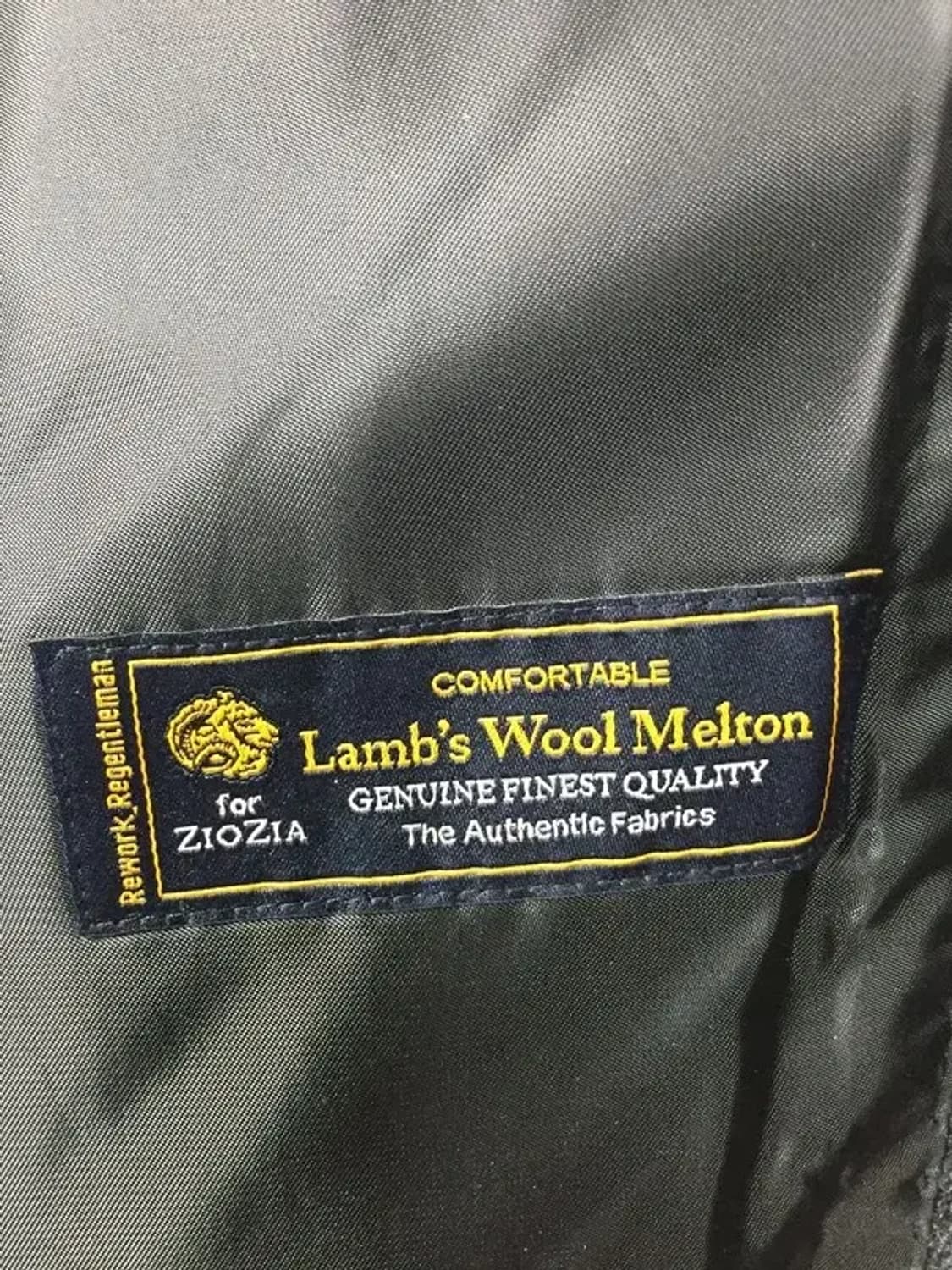 지오지아 램스 울 멜튼 코트 그레이 XL 3200078 상품이미지9
