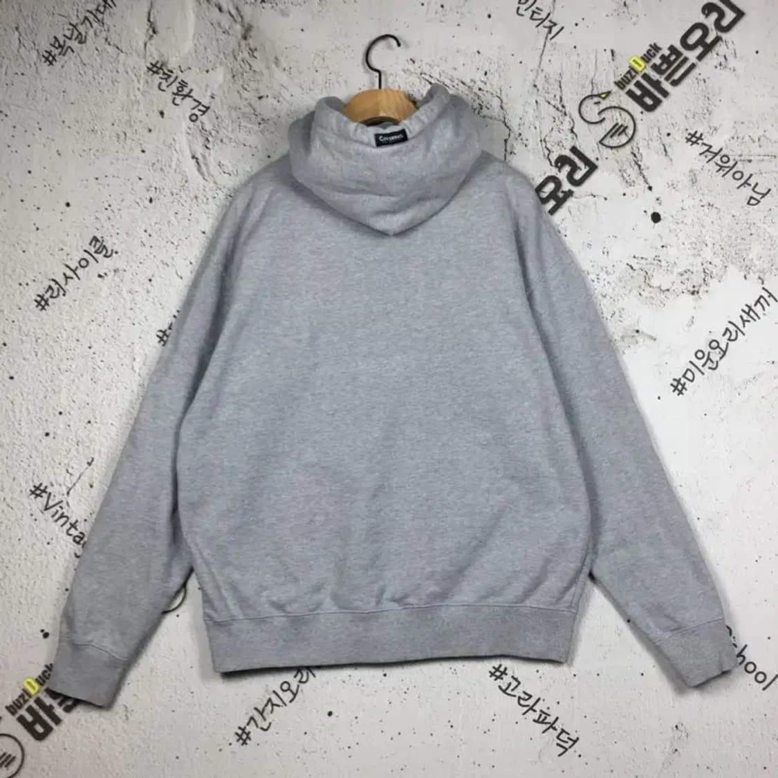 커버낫 빈티지 후드티 라이트 그레이 M 2300226 상품이미지2