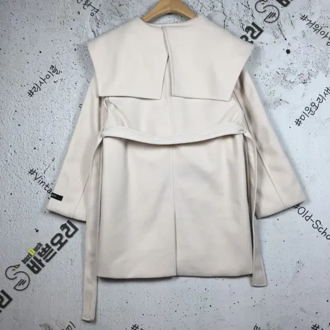 일리 여성 빅카라 스트랩 하프 트랩 코트 3200081 상품이미지2