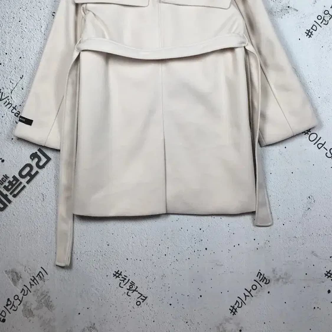 일리 여성 빅카라 스트랩 하프 트랩 코트 3200081 상품이미지7