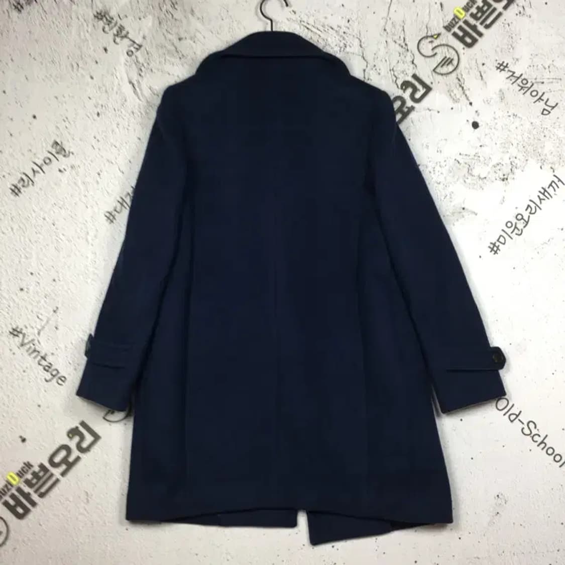 헤지스 여성 코트 네이비 85-160 3200083 상품이미지2