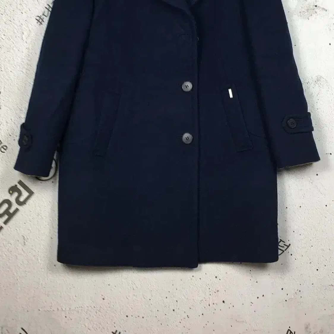헤지스 여성 코트 네이비 85-160 3200083 상품이미지6