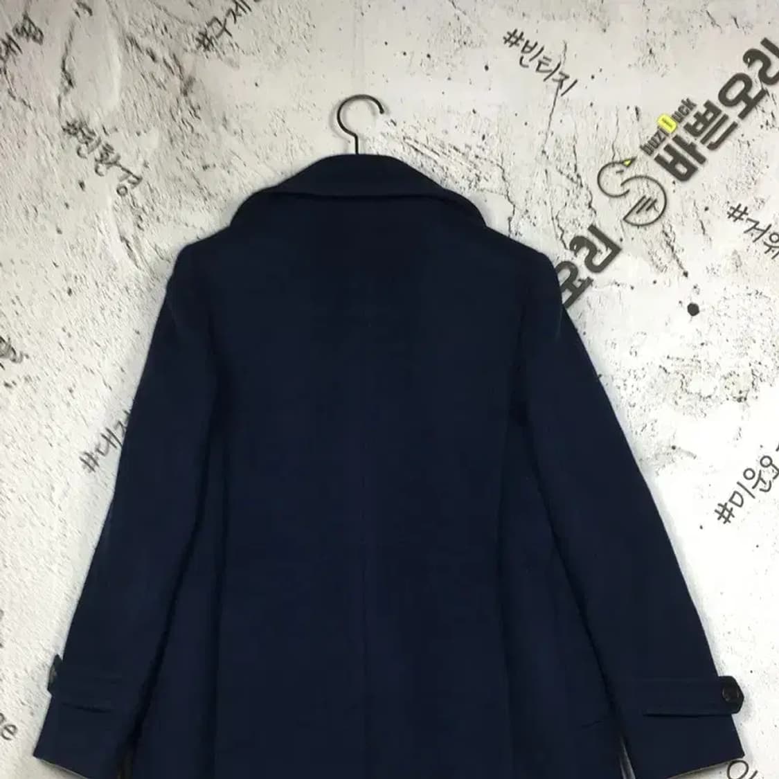 헤지스 여성 코트 네이비 85-160 3200083 상품이미지7