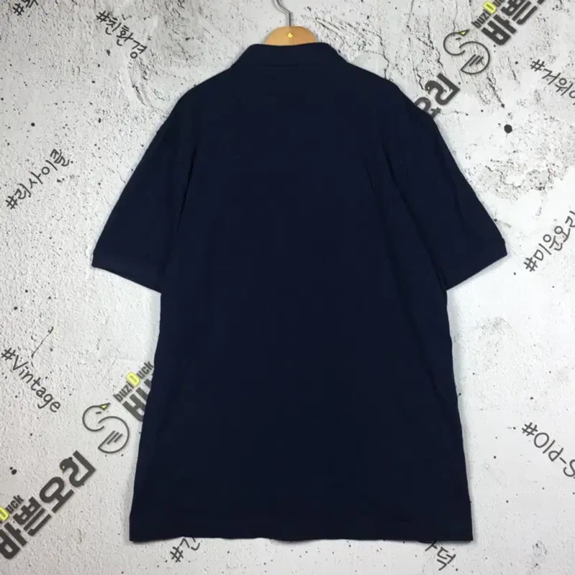 [새상품] 타미힐피거 반팔 카라티 네이비 XL 1000512 상품이미지2