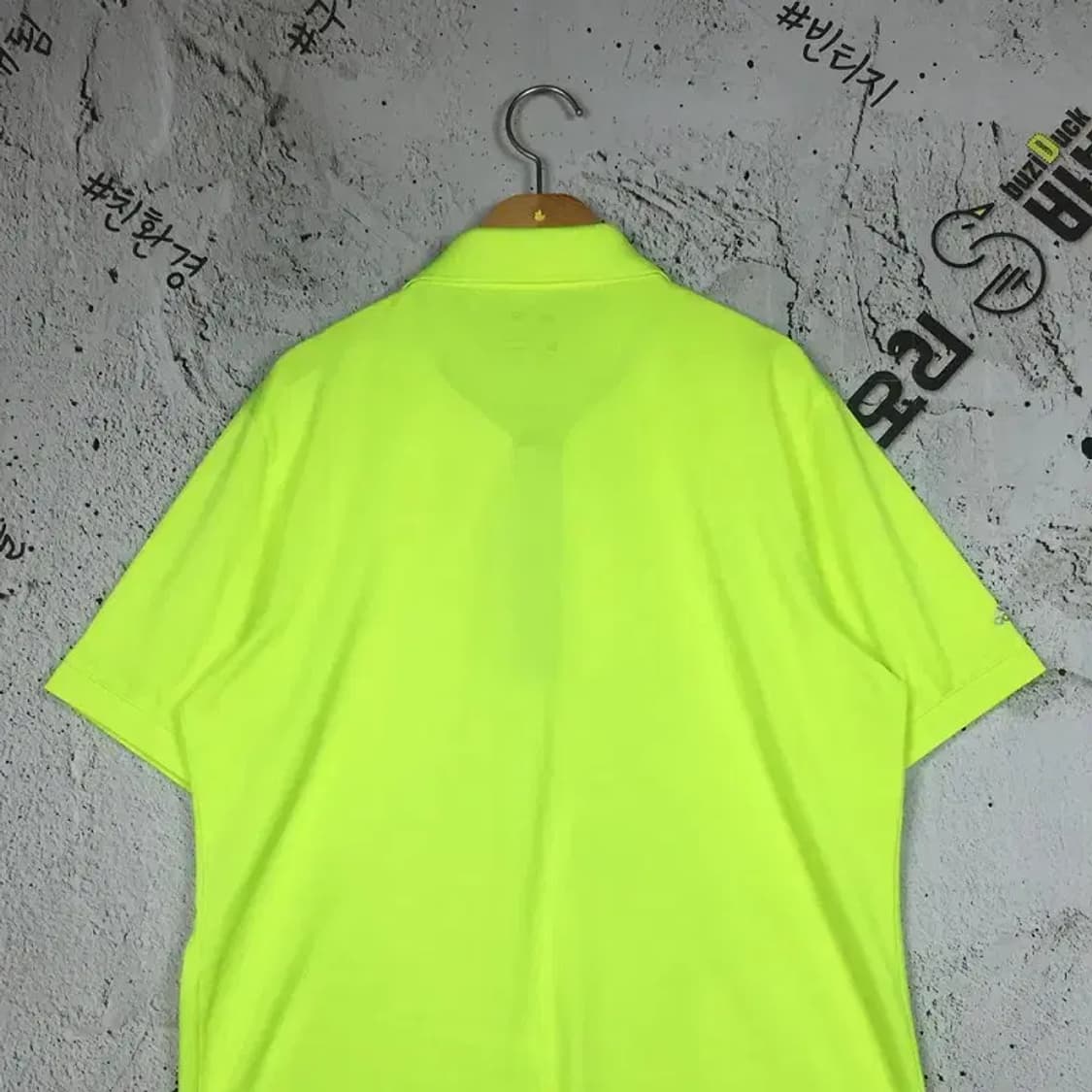 아디다스 반팔 골프 폴로 카라티 형광 XL 1000514 상품이미지6