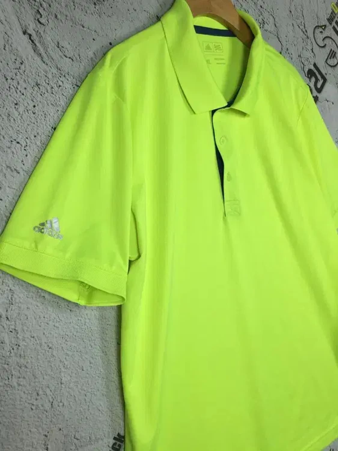 아디다스 반팔 골프 폴로 카라티 형광 XL 1000514 상품이미지8