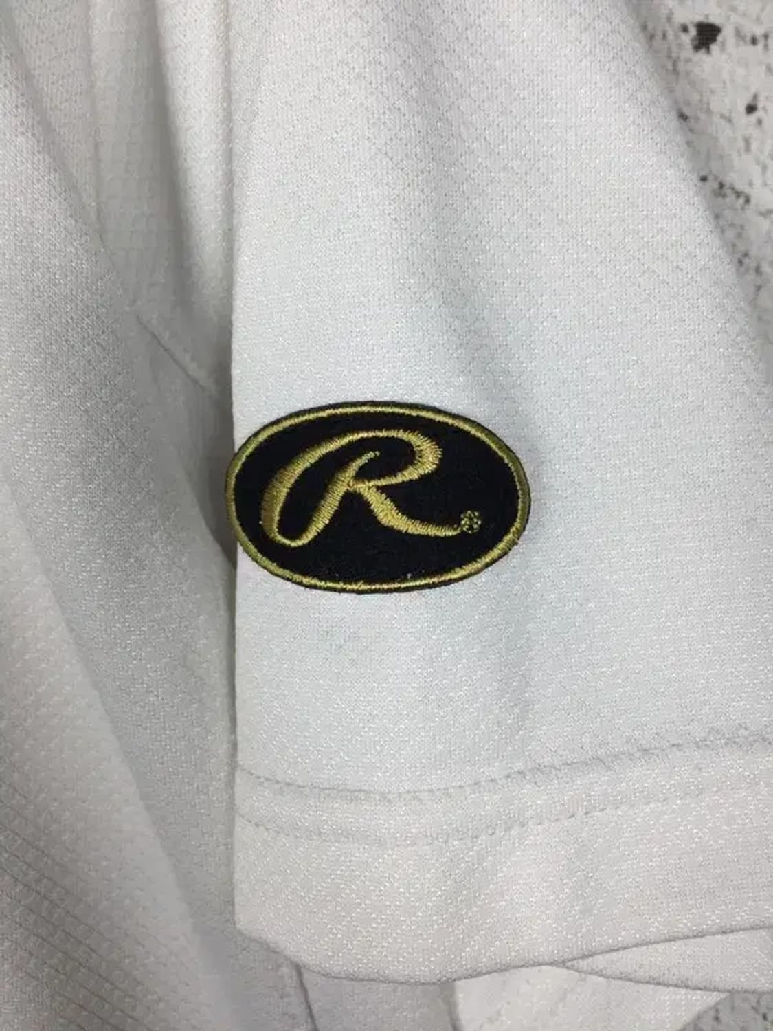 롤링스 야구 유니폼 무지 반팔 티 화이트 XXL 1000517 상품이미지4