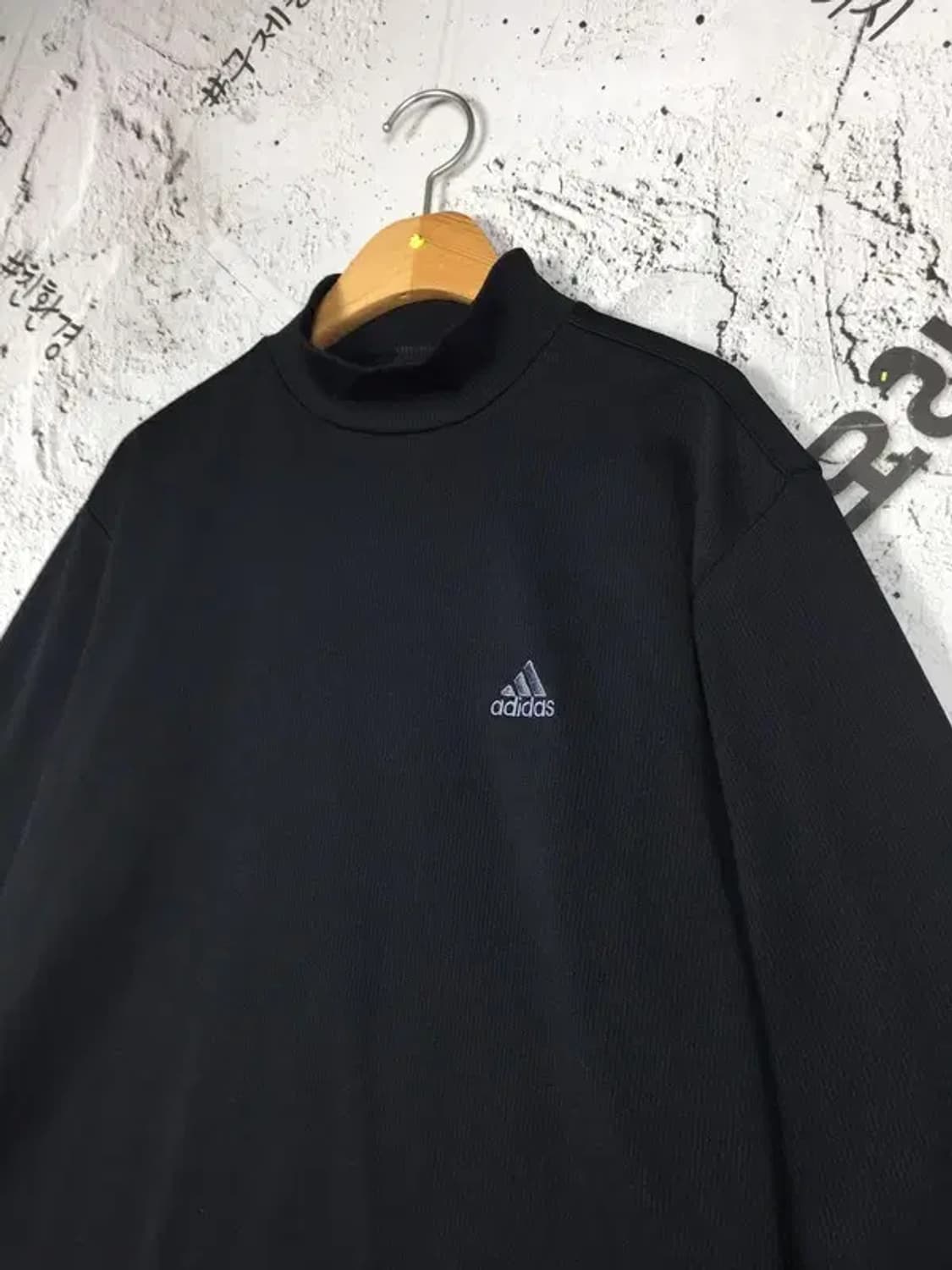아디다스 기능성 스포츠 목티 긴팔 티 블랙 95 2100158 상품이미지4