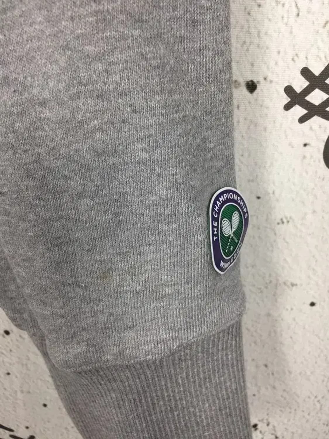 헤지스 테니스 윔블던 맨투맨 배색 라이트 그레이 95 2200244 상품이미지10