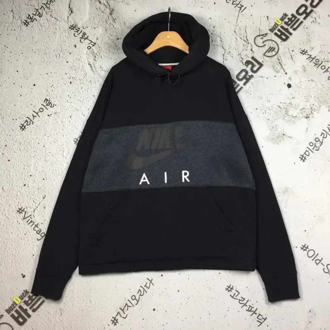 나이키 에어 약기모 후드티 블랙 M 2300228 상품이미지1