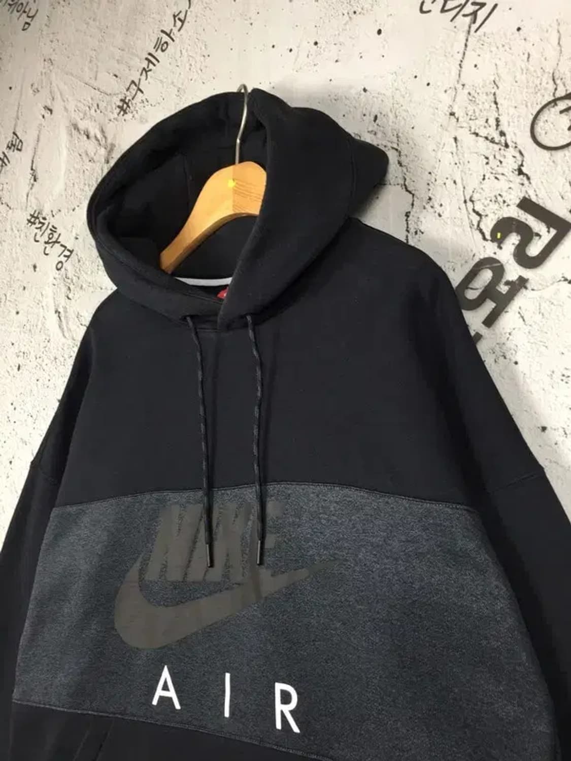 나이키 에어 약기모 후드티 블랙 M 2300228 상품이미지4