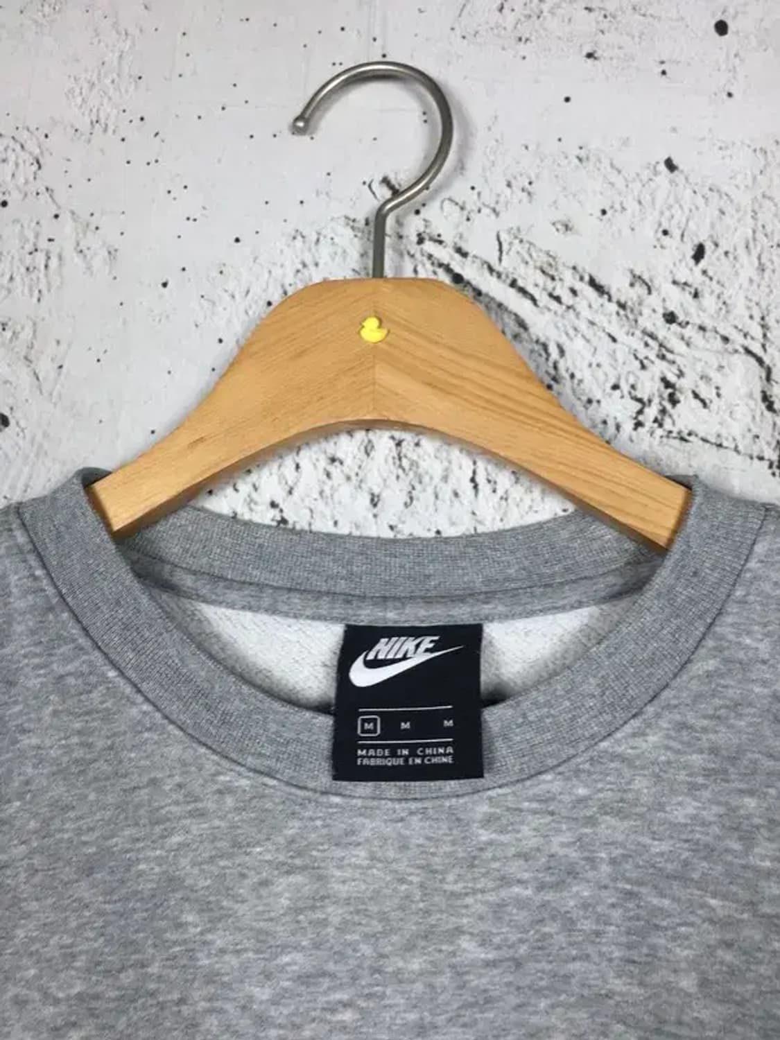 나이키 자수로고 스웻셔츠 맨투맨 라이트 그레이 M 2200245 상품이미지8