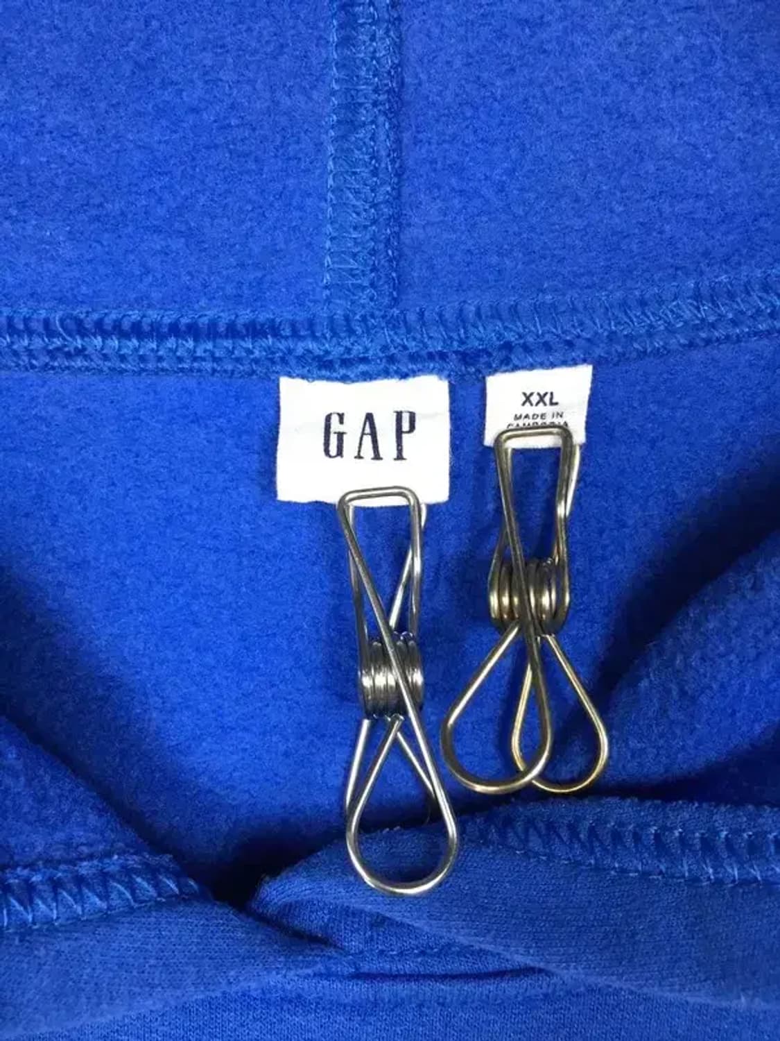 갭 빅로고 후드티 블루 XXL 2300229 상품이미지7