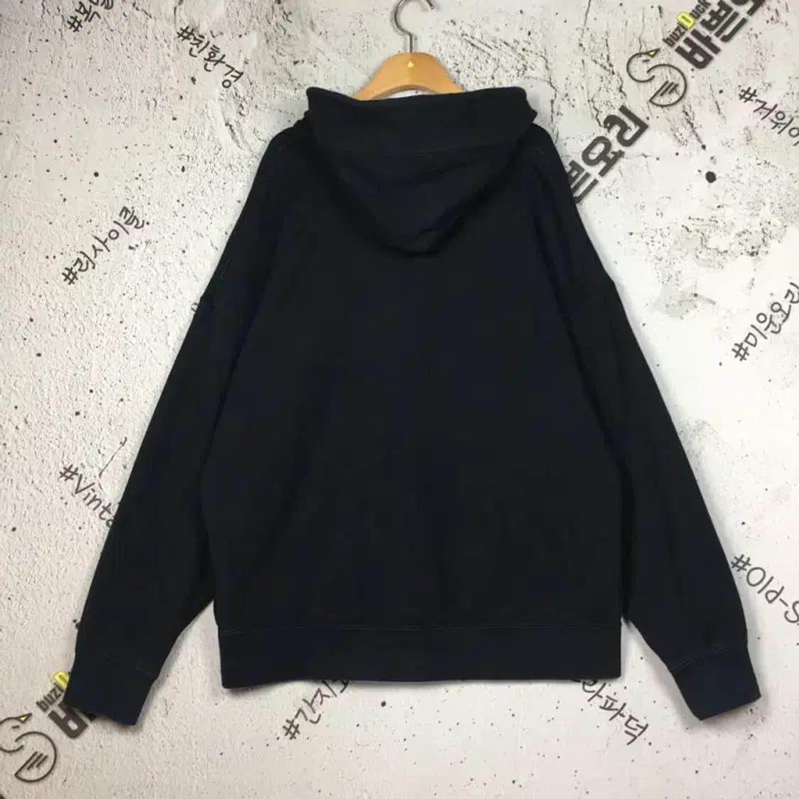 나이키 헤리티지 포켓 후드 티 블랙 L 2300230 상품이미지2