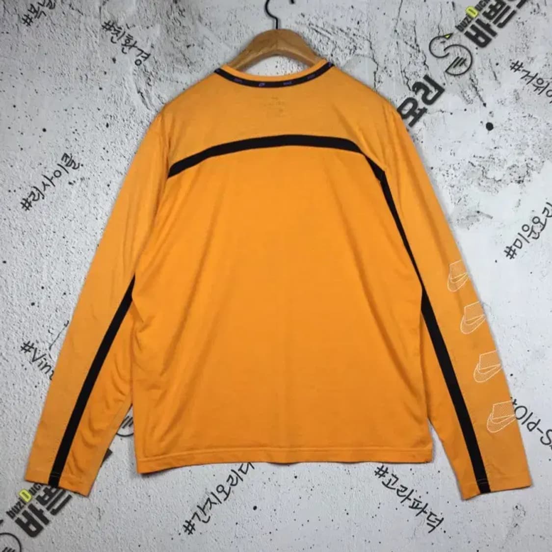 나이키 스포츠 스퀘어 긴팔 티 오렌지 XL 2100161 상품이미지2