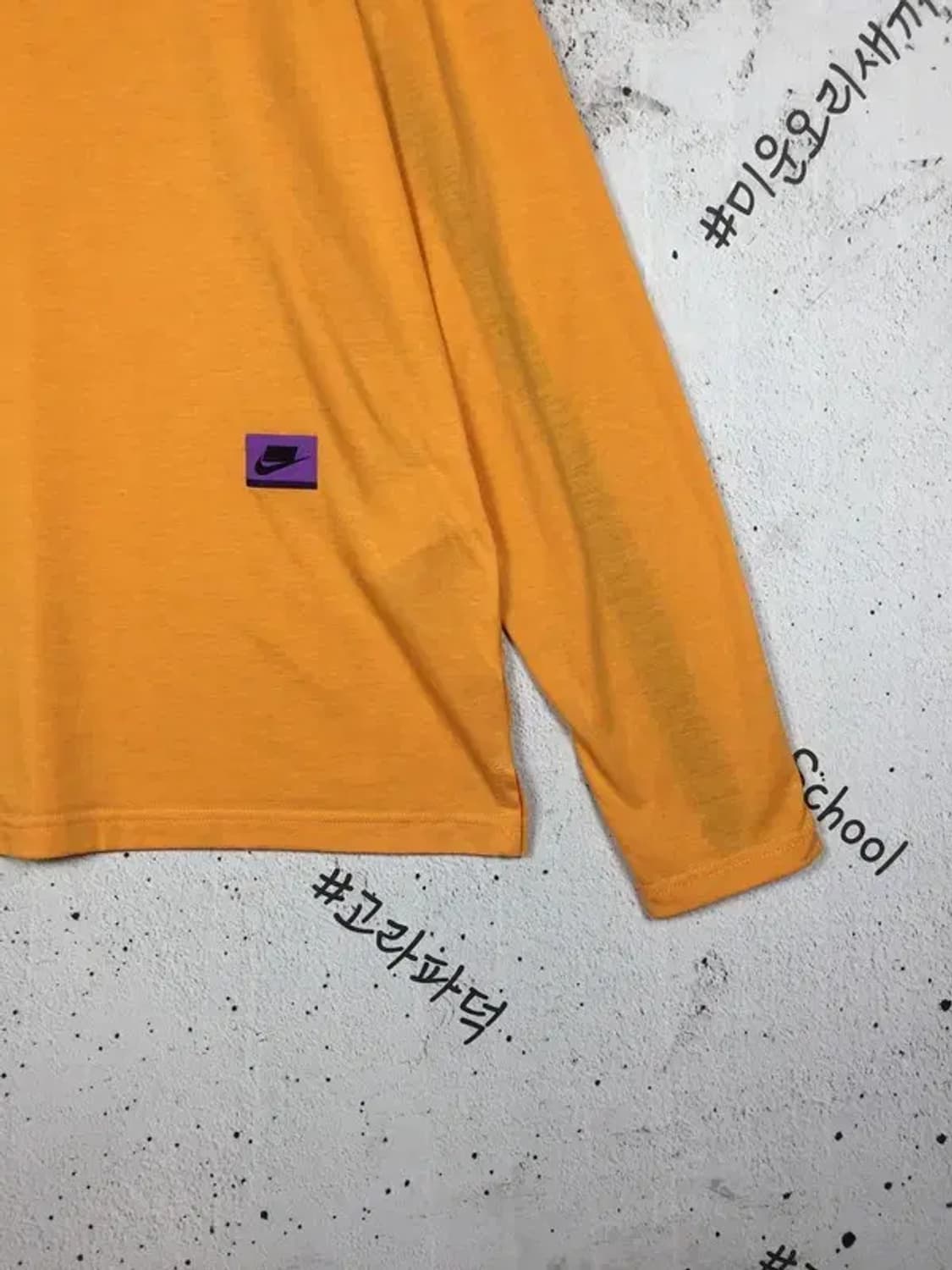 나이키 스포츠 스퀘어 긴팔 티 오렌지 XL 2100161 상품이미지4