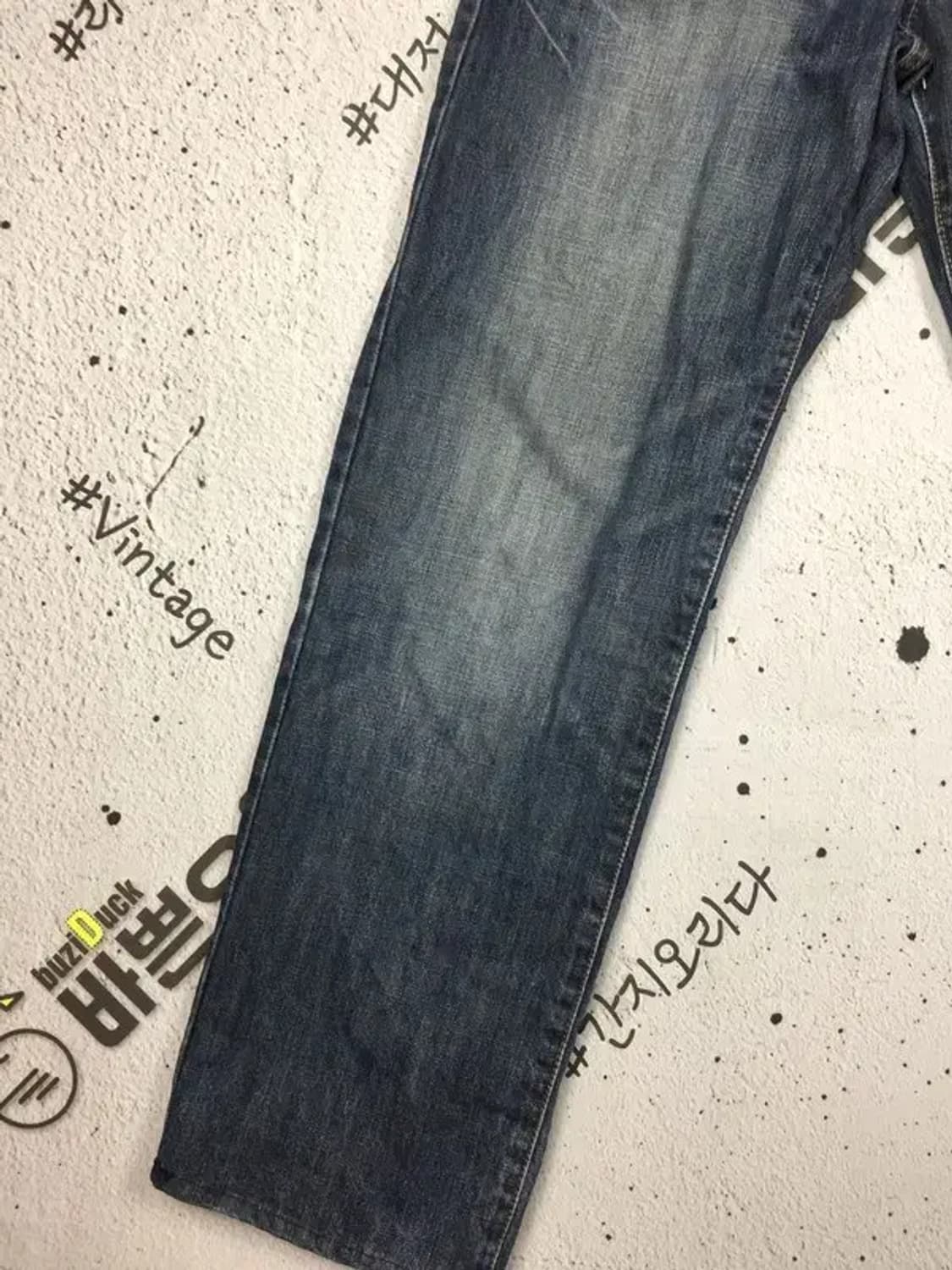 리바이스 워싱 데님 청바지 중청 W30 L30 4100070 상품이미지8