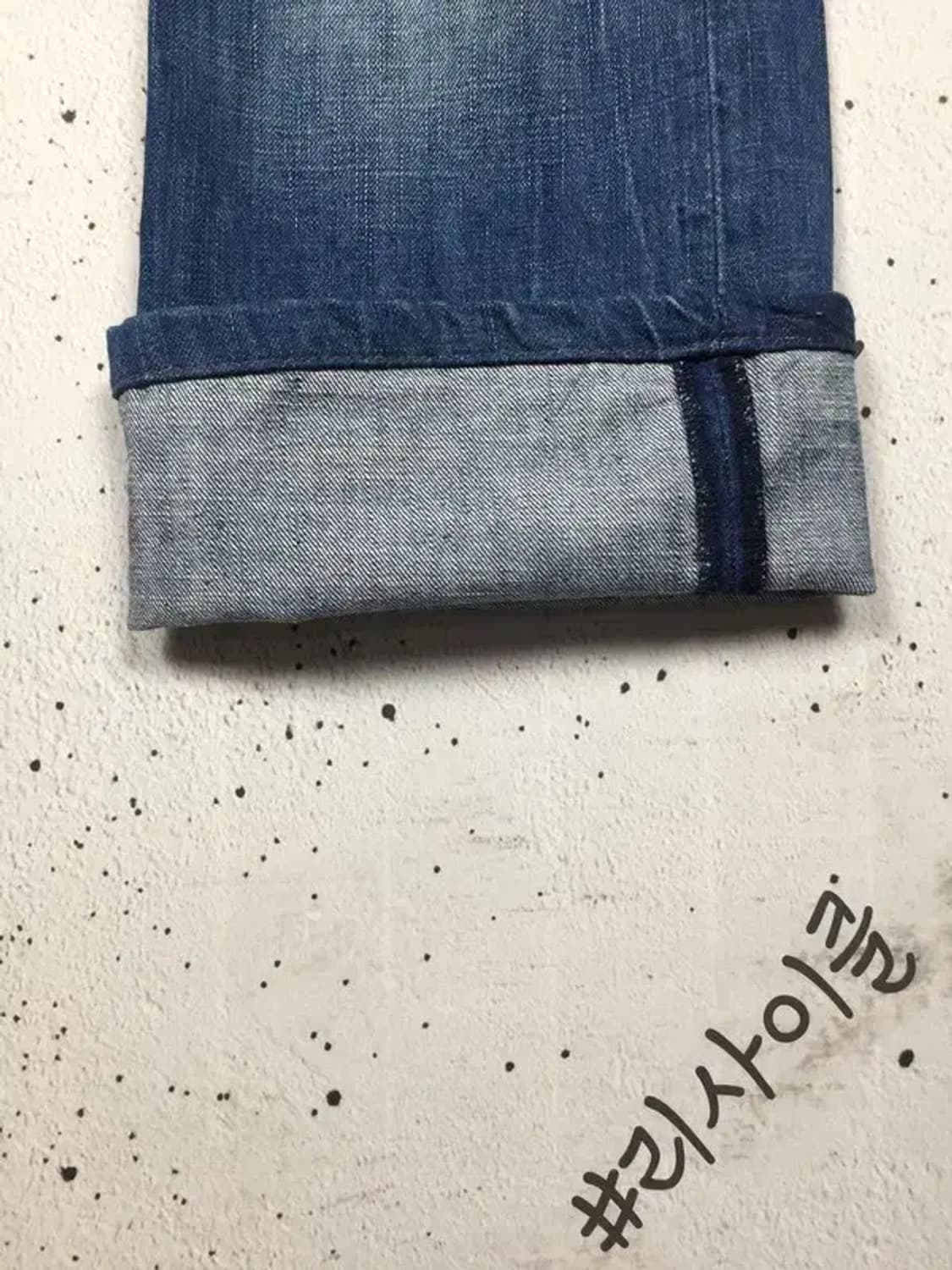 게스 프리미엄 워싱 데님 청바지 중청 W32 4100074 상품이미지8