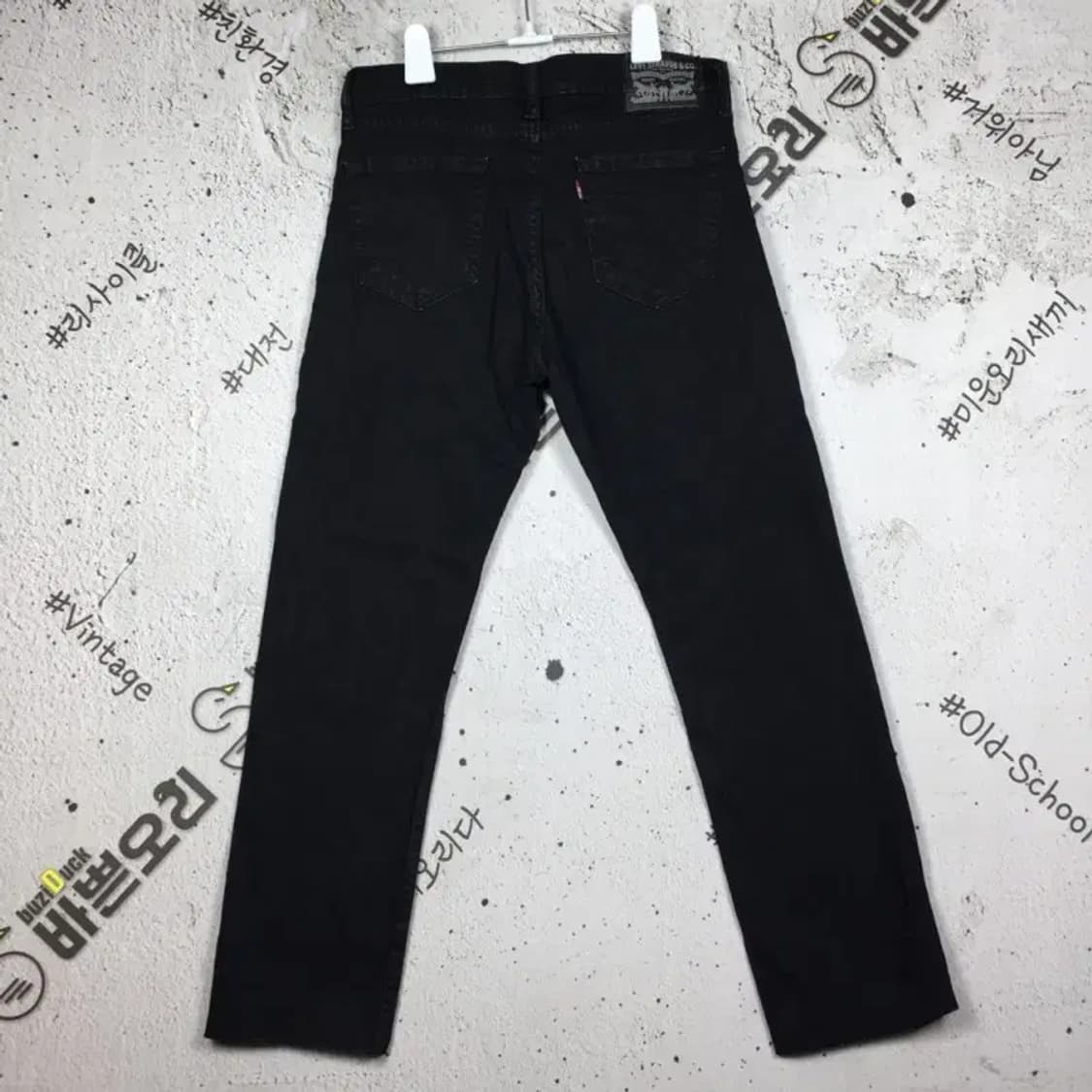 리바이스 코리아 데님 청바지 흑청 W30 L32 4100075 상품이미지2