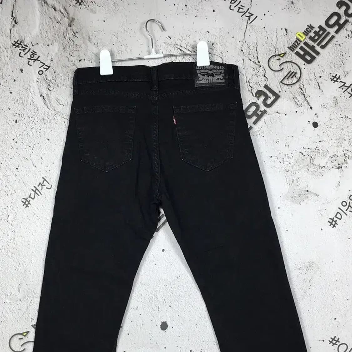 리바이스 코리아 데님 청바지 흑청 W30 L32 4100075 상품이미지5