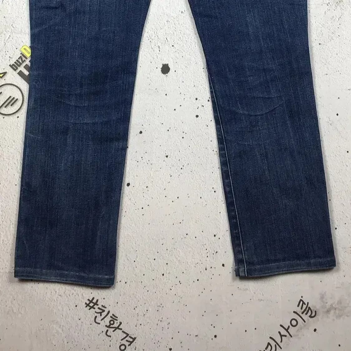 게스 워싱 데님 스판 청바지 중청 W30 4100077 상품이미지5