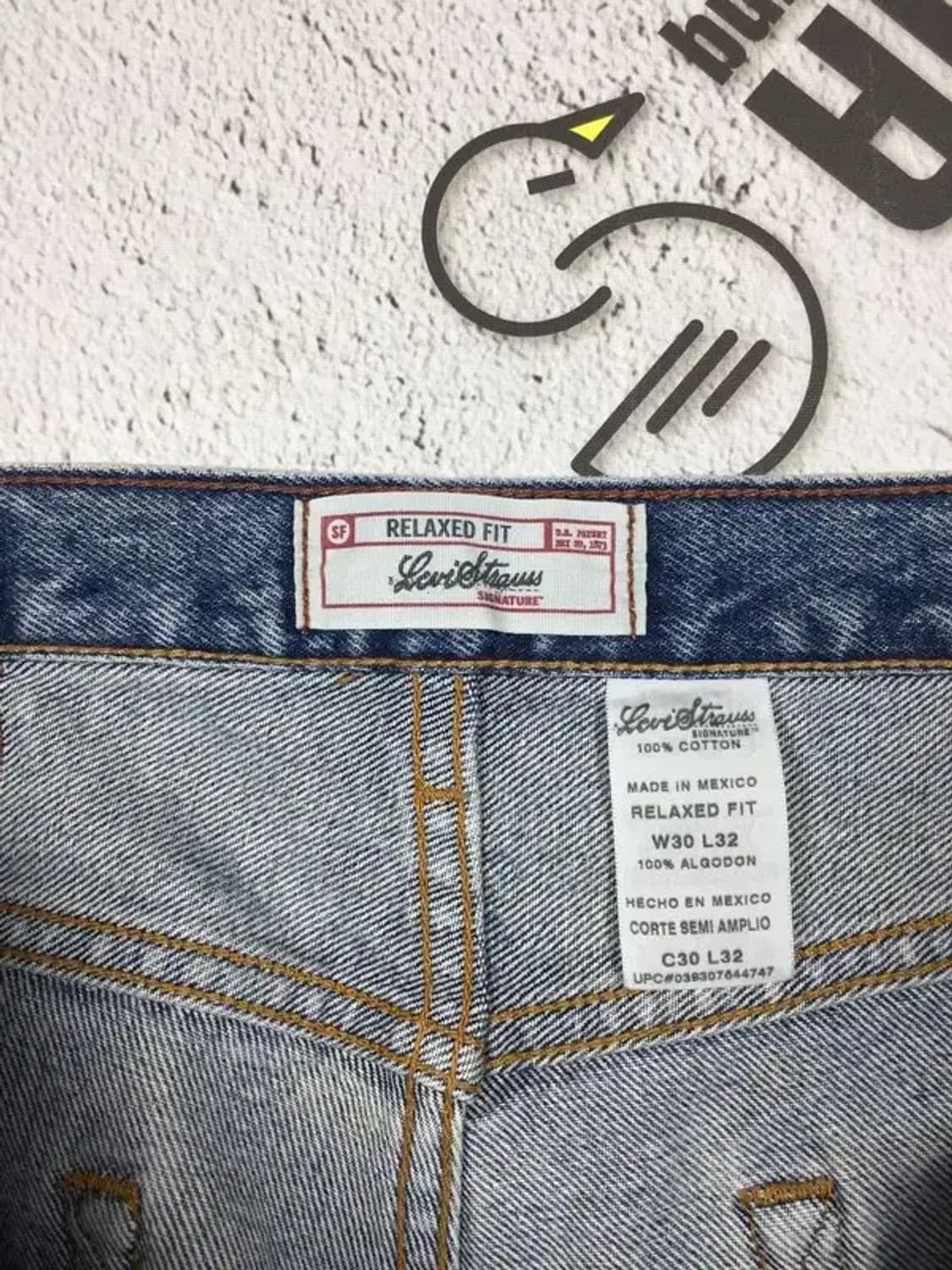 리바이스 시그니처 데님 청바지 연청 W30 L32 4100078 상품이미지10