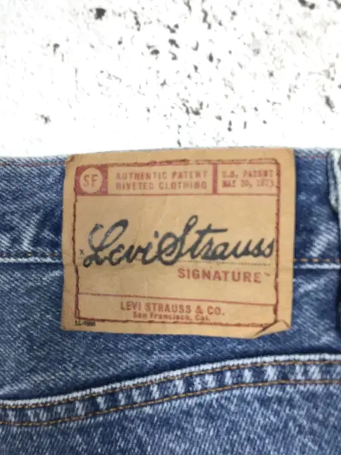 리바이스 시그니처 데님 청바지 연청 W30 L32 4100078 상품이미지9
