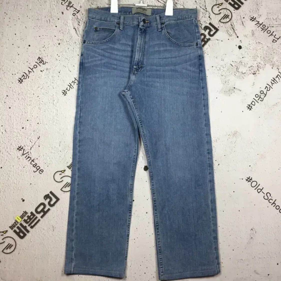 랭글러 데님 청바지 연청 34X31 4100080 상품이미지1