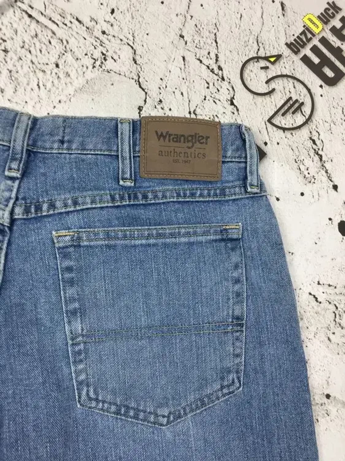 랭글러 데님 청바지 연청 34X31 4100080 상품이미지6