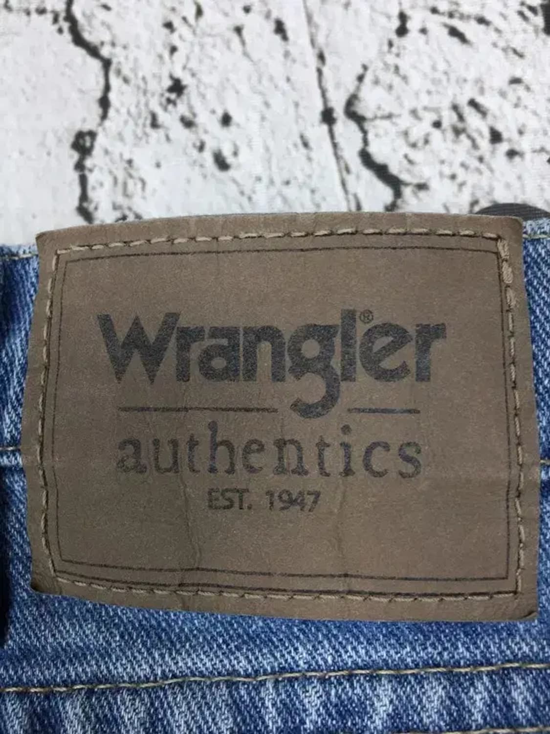 랭글러 데님 청바지 연청 34X31 4100080 상품이미지8