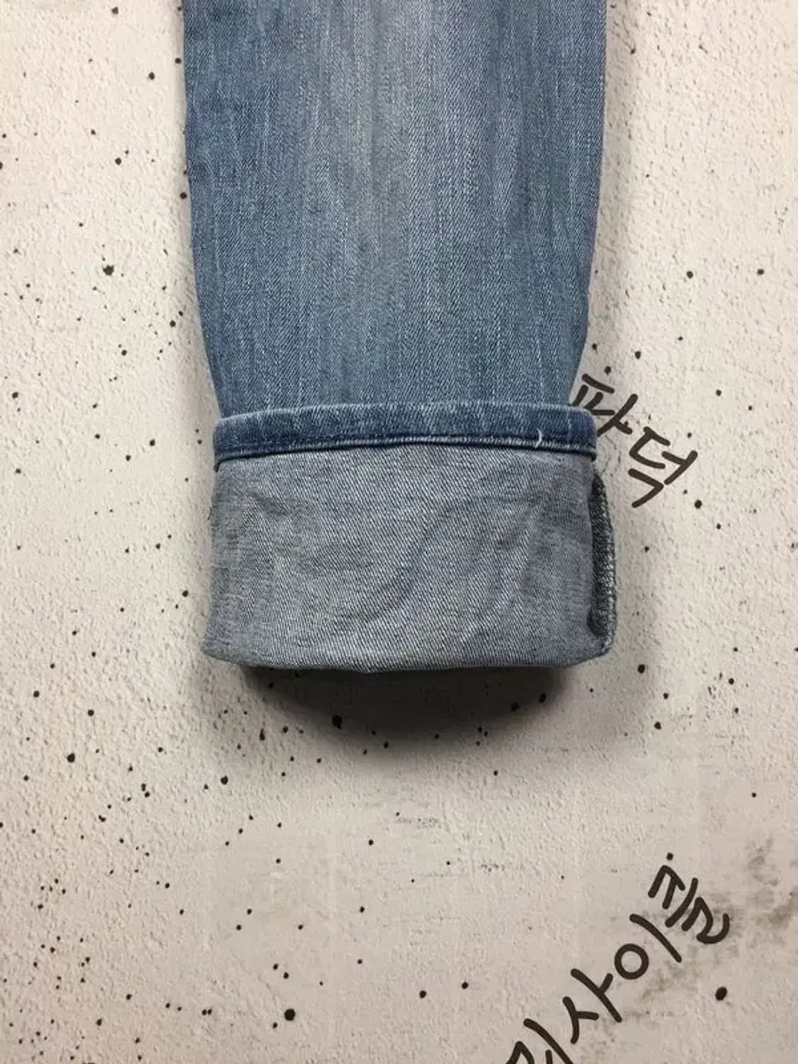 라코스테 워싱 데님 청바지 연청 W32 L34 4100083 상품이미지6