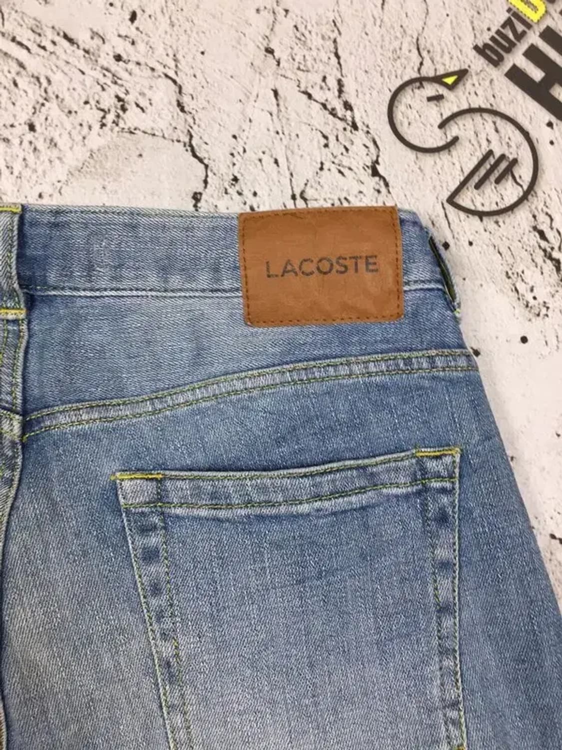 라코스테 워싱 데님 청바지 연청 W32 L34 4100083 상품이미지7