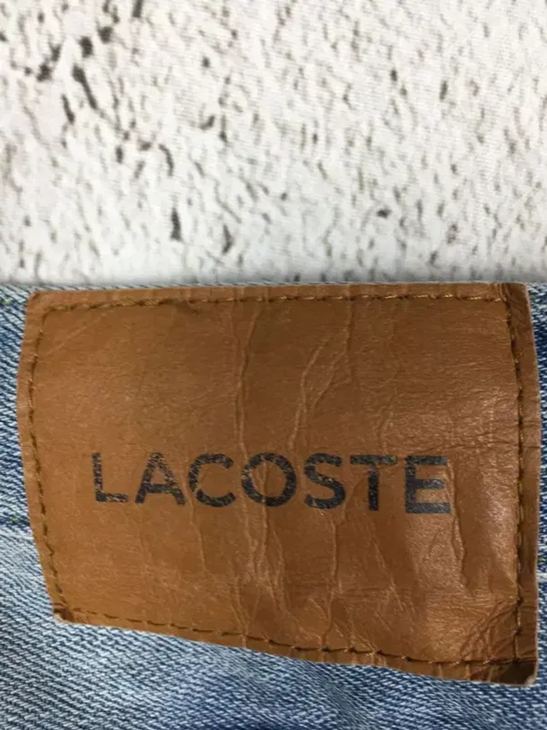 라코스테 워싱 데님 청바지 연청 W32 L34 4100083 상품이미지8