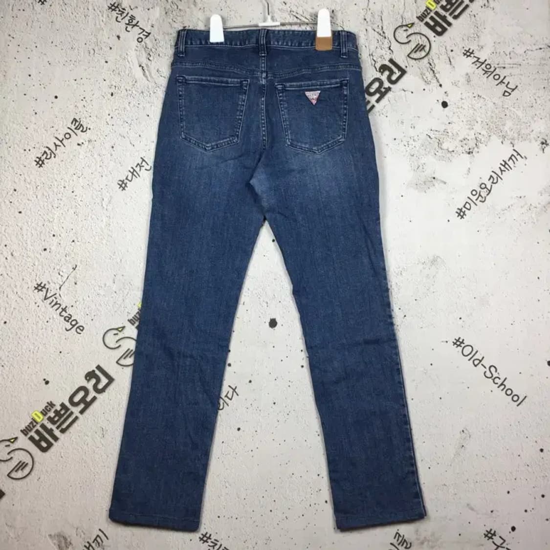 게스 스판 워싱 데님 청바지 중청 76(30) 4100085 상품이미지2