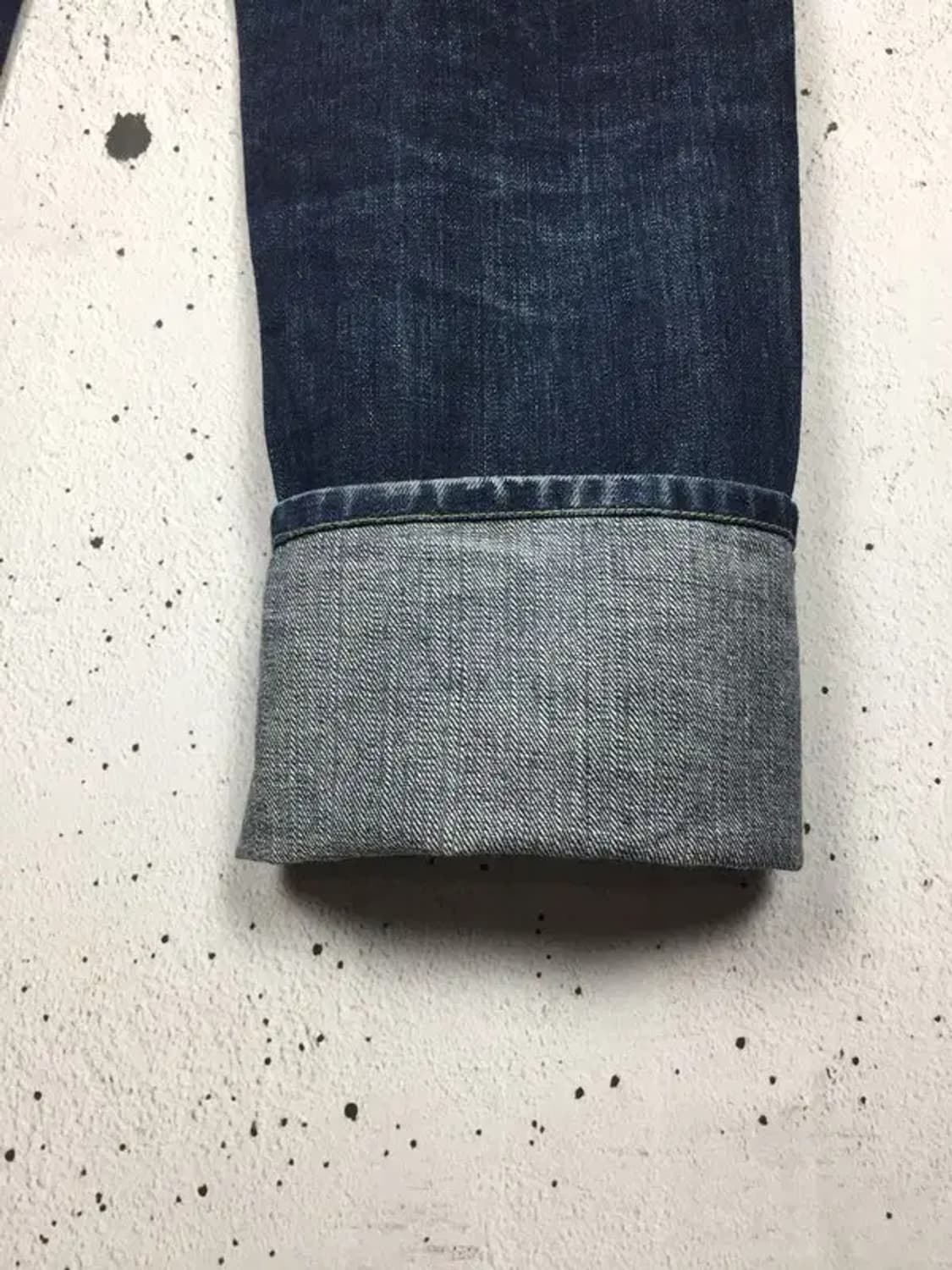 [JPN] 일본 네이버후드 워싱 데님 청바지 네이비 M 4100088 상품이미지8