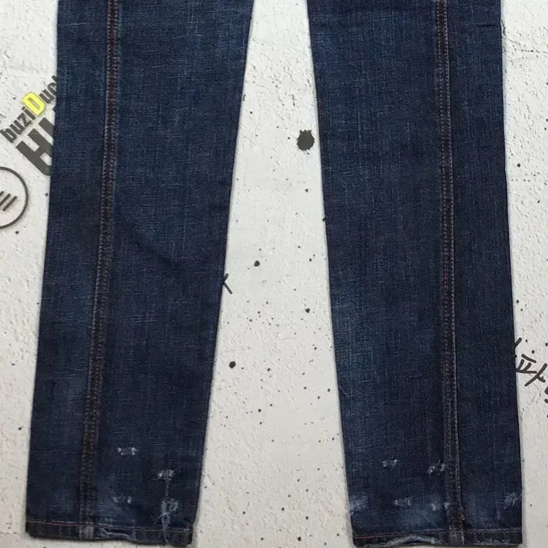 캘빈클라인 CK 워싱 데님 청바지 중청 28X32 4100090 상품이미지7